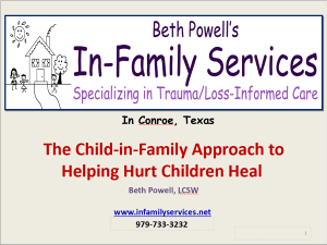 Beth Powell In-Family services